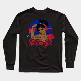 Haitian Girl Long Sleeve T-Shirt